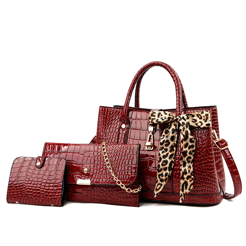 Designer Brand сумка женская Crocodile Print Three-piece Women's Embossed Shoulder Crossbody Tote Bags for Women Hot Selling
Designer Brand сумка женская Crocodile Print Three-piece Women's Embossed Shoulder Crossbody Tote Bags for Women Hot Selling