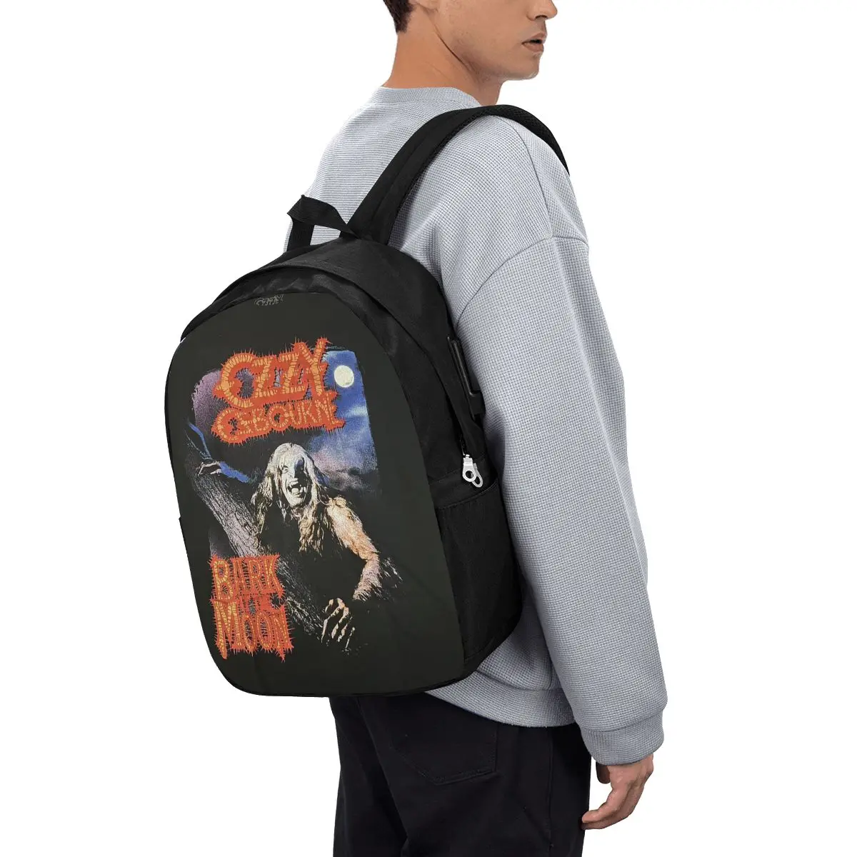 Spencer's Men's Ozzy Osbourne Merch Backpack Travel Notebook Bag Computer College Student School Bag Laptop Shoulder Bags
Spencer's Men's Ozzy Osbourne Merch Backpack Travel Notebook Bag Computer College Student School Bag Laptop Shoulder Bags