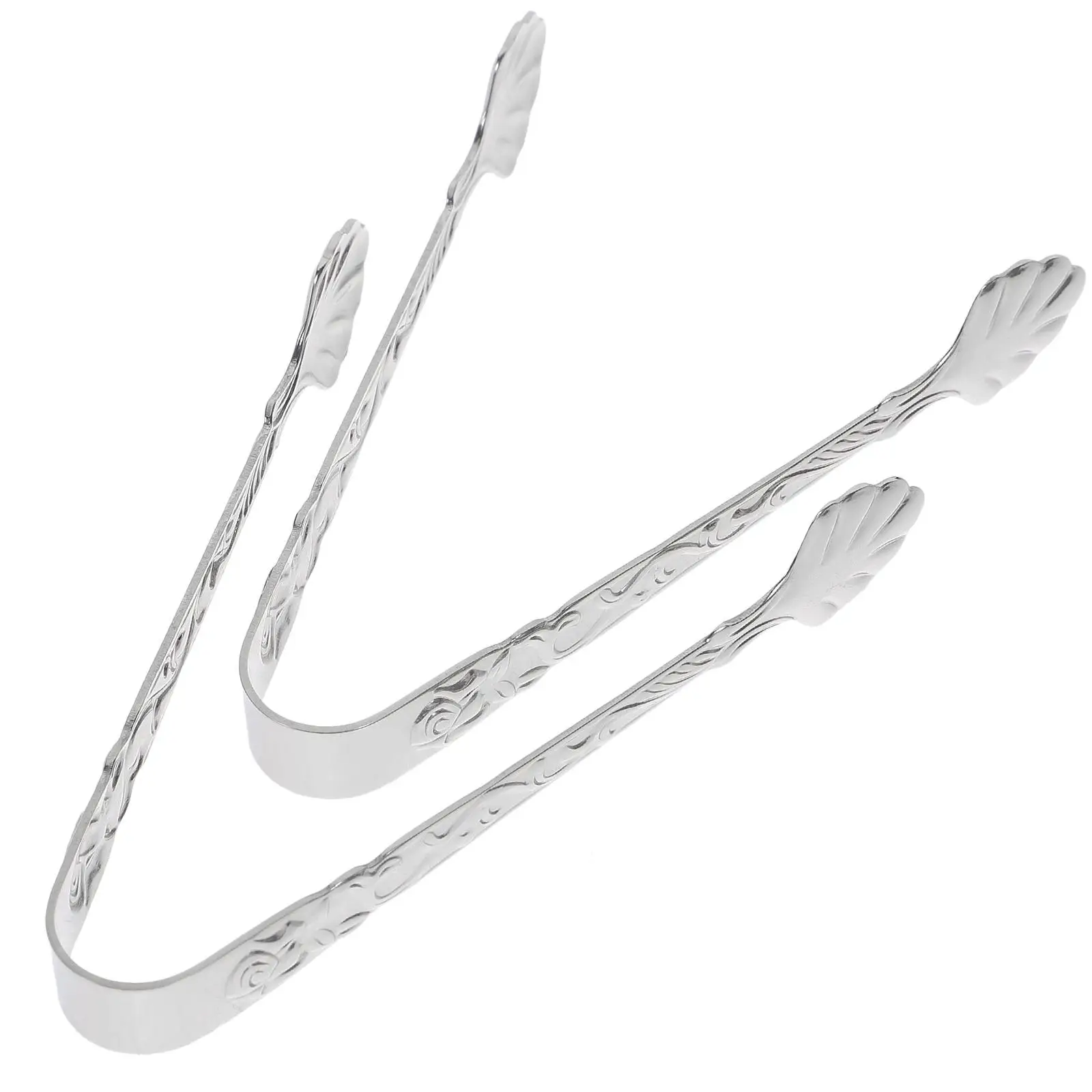2 Pcs Food Relief Rose Ice Cube Clip Foods Tongs Clips Vintage Small Sugar Metal Silver Mini Stainless Steel
2 Pcs Food Relief Rose Ice Cube Clip Foods Tongs Clips Vintage Small Sugar Metal Silver Mini Stainless Steel