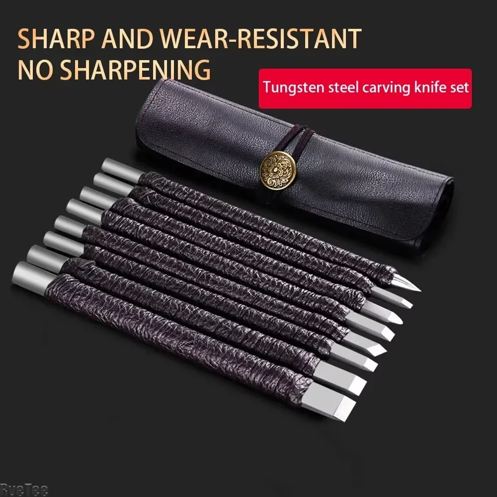 Stone Engraving Kit 8 10 12 Pieces (with Chisel) Engraving Tungsten Carbide Cutting Blades for Stone Fabrication
Stone Engraving Kit 8 10 12 Pieces (with Chisel) Engraving Tungsten Carbide Cutting Blades for Stone Fabrication