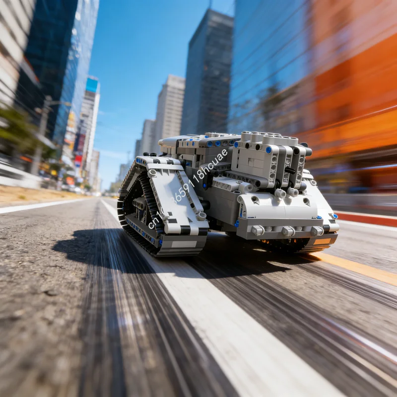 999pcs MOC Tracked Steam Tractor Technical Model Building Blocks Architecture DIY Toy Assemble Christmas Gifts Creative Idea
999pcs MOC Tracked Steam Tractor Technical Model Building Blocks Architecture DIY Toy Assemble Christmas Gifts Creative Idea