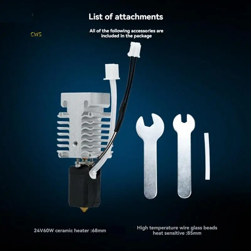 Комплект обновления Hotend для Ender 3 V3 SE, комплект нагревательного блока, биметаллическая горловая высокотемпературная печатающая головка для Ender3 V3 Se
Комплект обновления Hotend для Ender 3 V3 SE, комплект нагревательного блока, биметаллическая горловая высокотемпературная печатающая головка для Ender3 V3 Se