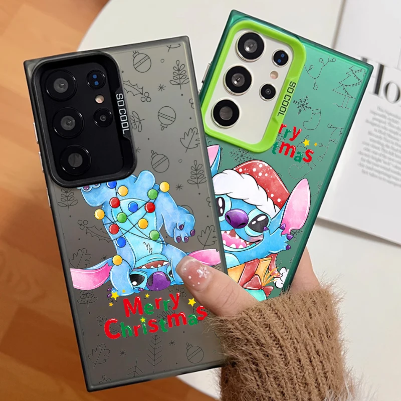 Christmas Anime Stitch For Samsung A71 A52 A53 A51 A34 A33 A32 A21S A23 A15 A12 A13 A05 5G Colorful Silver Funda Phone Case
Christmas Anime Stitch For Samsung A71 A52 A53 A51 A34 A33 A32 A21S A23 A15 A12 A13 A05 5G Colorful Silver Funda Phone Case