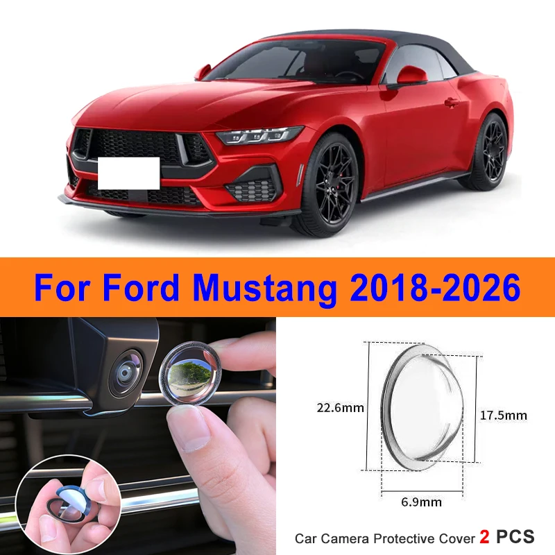 360 Reverse Image Car Camera Cover Anti-Scratch PC Lens Protector Stickers For Ford Mustang 2018-2026 2Pcs
360 Reverse Image Car Camera Cover Anti-Scratch PC Lens Protector Stickers For Ford Mustang 2018-2026 2Pcs
