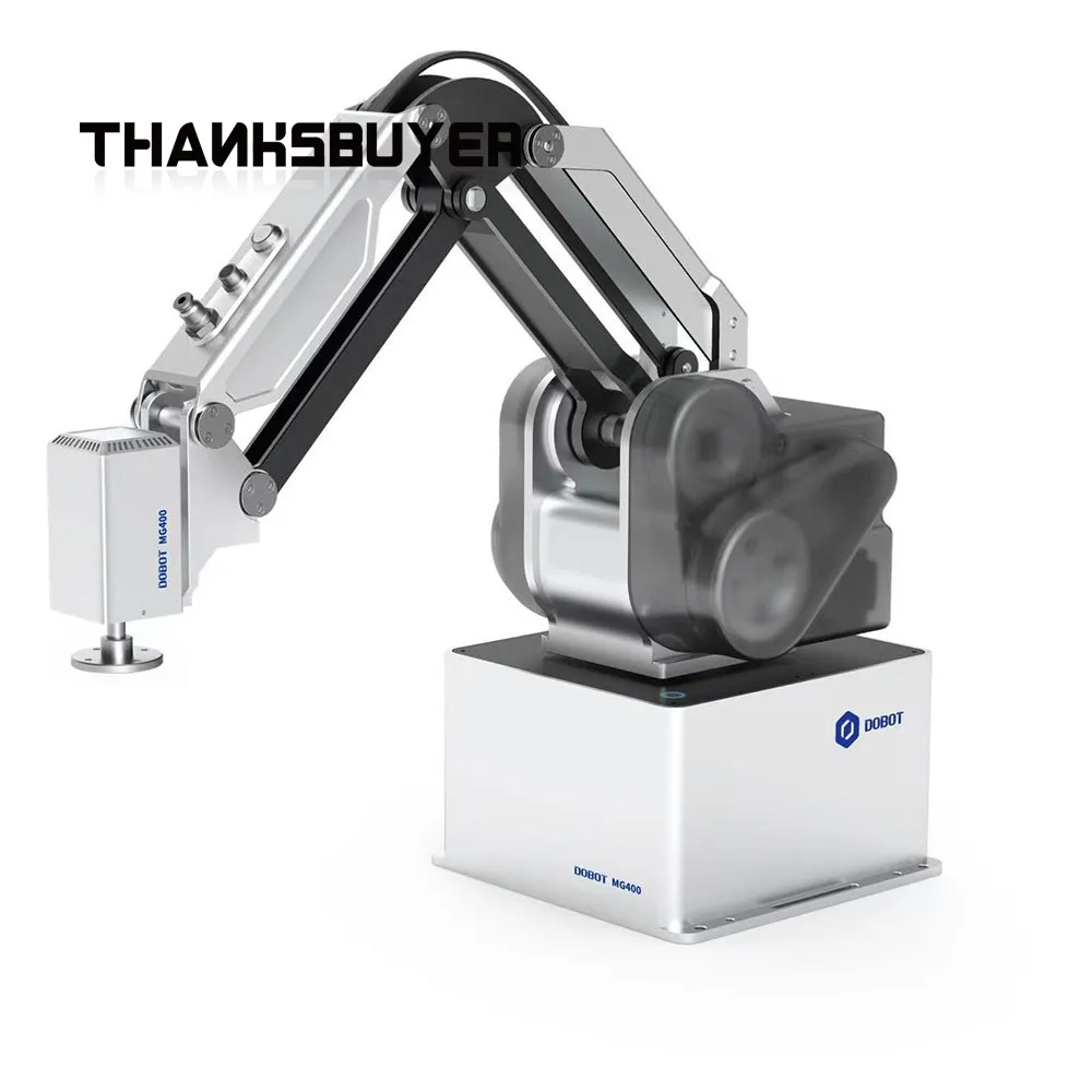 Dobot MG400 440 мм 4-осевой настольный совместный робот Мини-робот Cobot Роботизированная рука с полезной нагрузкой 750G
Dobot MG400 440 мм 4-осевой настольный совместный робот Мини-робот Cobot Роботизированная рука с полезной нагрузкой 750G