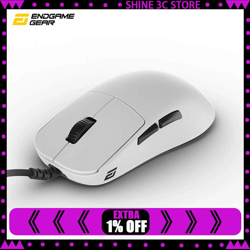 Endgame Gear OP1 8K V2 Mouse Wired Mouse Paw3950 8000Hz Polling Rate Lightweight Gaming Mice PC Accessories
Endgame Gear OP1 8K V2 Mouse Wired Mouse Paw3950 8000Hz Polling Rate Lightweight Gaming Mice PC Accessories