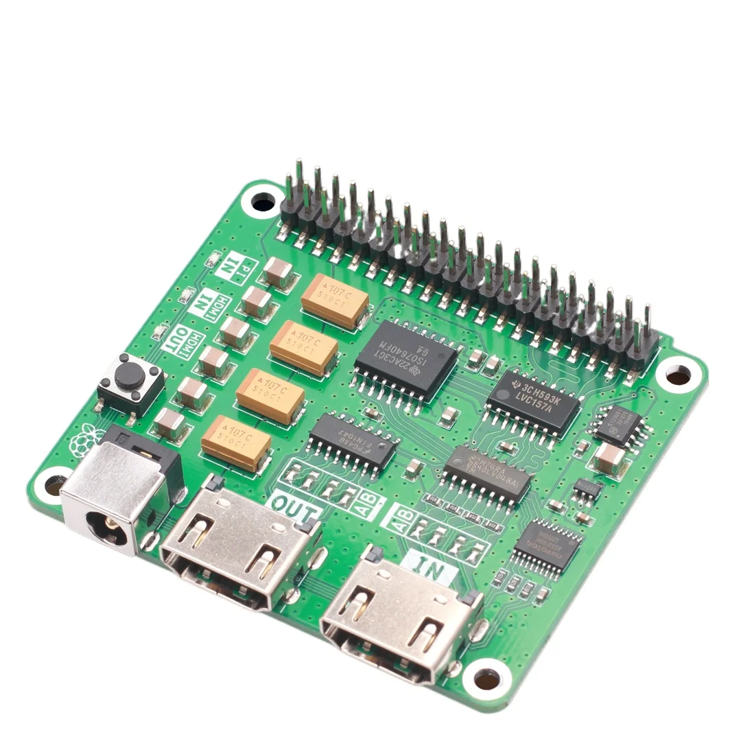 Плата расширения физической изоляции сигнала I2S Вход HDMI для аудиодекодера Raspberry PI/DAC
Плата расширения физической изоляции сигнала I2S Вход HDMI для аудиодекодера Raspberry PI/DAC