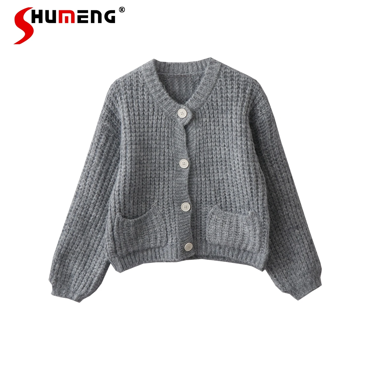 Свободный повседневный вязаный кардиган в японском стиле Mori Girl с круглым вырезом и длинными рукавами, однобортный универсальный свитер, женский осенний топ
Свободный повседневный вязаный кардиган в японском стиле Mori Girl с круглым вырезом и длинными рукавами, однобортный универсальный свитер, женский осенний топ