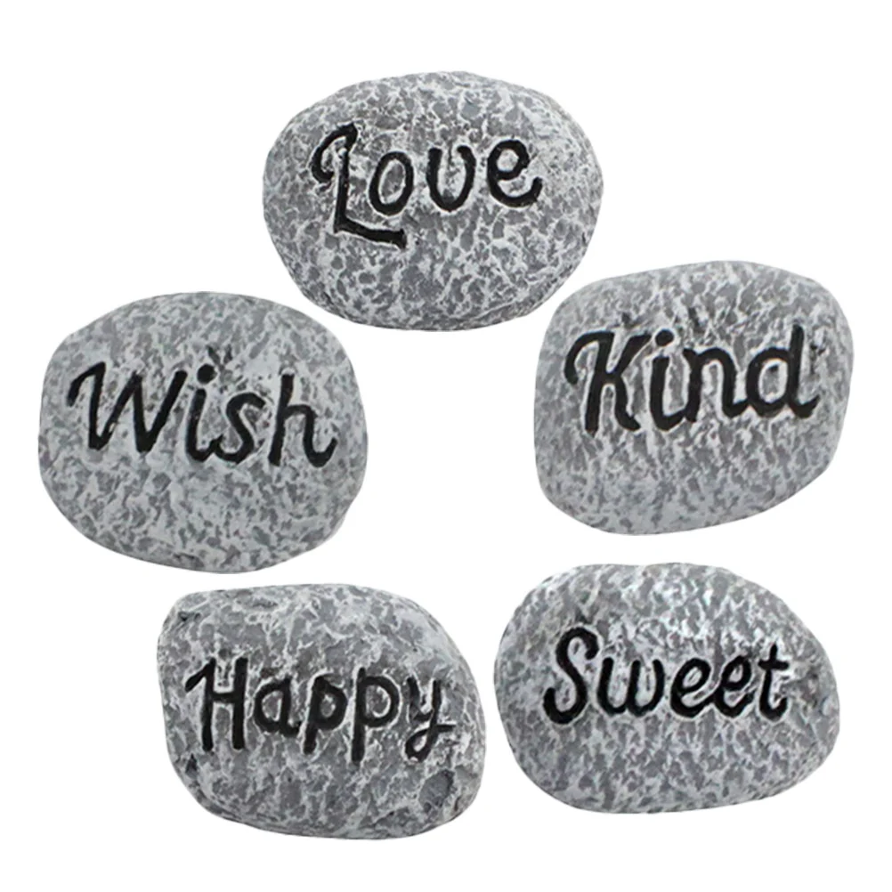 5Pcs Delicate Resin Pebbles Colored Aquarium Mini Stones Natural Fish Tank Gravel Flowerpot Landscaping Rocks Landscape Rocks
5Pcs Delicate Resin Pebbles Colored Aquarium Mini Stones Natural Fish Tank Gravel Flowerpot Landscaping Rocks Landscape Rocks