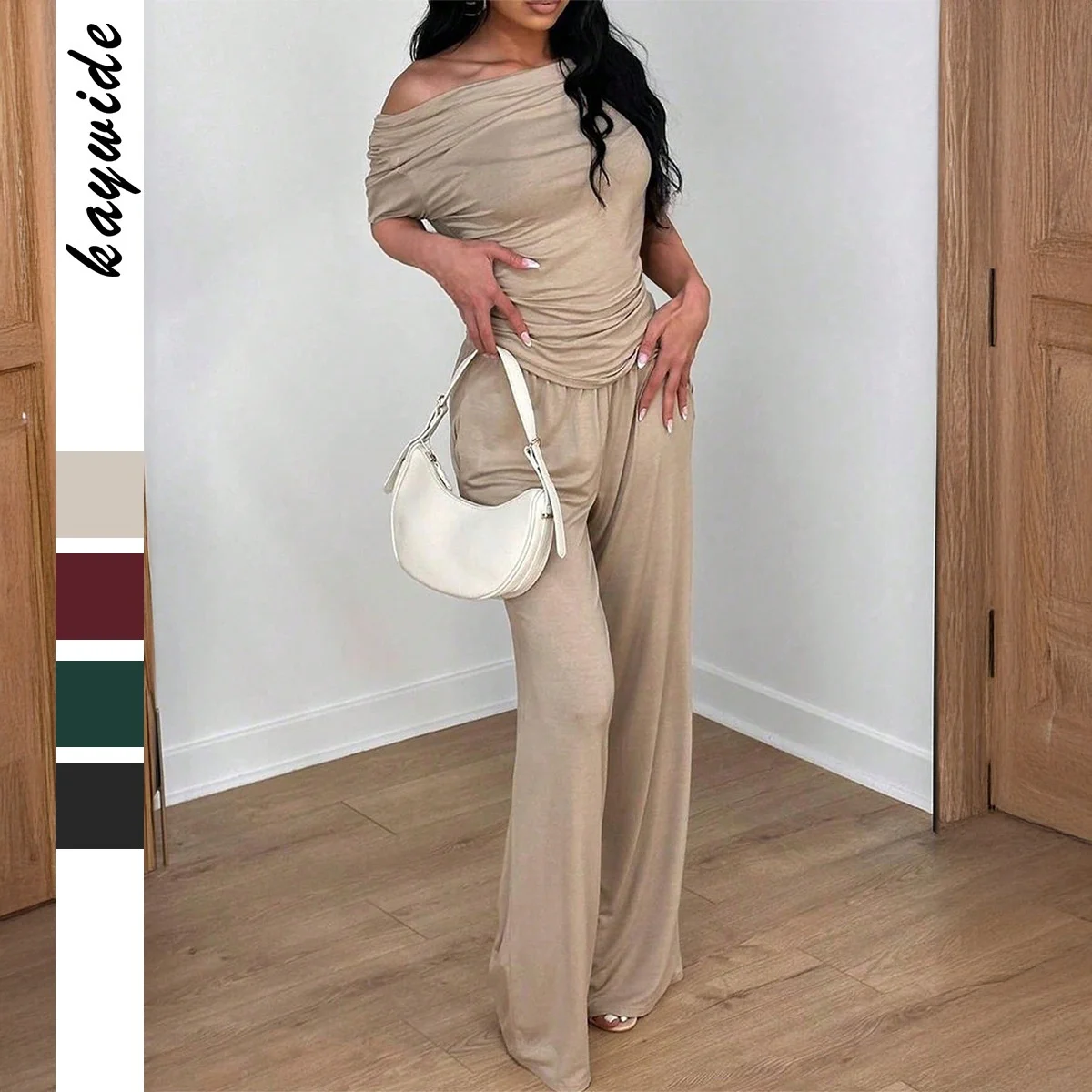 Летний наряд Ele, женский трансграничный простой комплект длинных брюк Sle ort Sve, повседневная спортивная одежда, комплект из двух предметов, длинные брюки...
Летний наряд Ele, женский трансграничный простой комплект длинных брюк Sle ort Sve, повседневная спортивная одежда, комплект из двух предметов, длинные брюки...