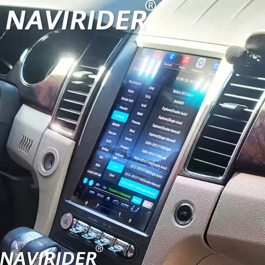 Автомобильный мультимедийный видеоплеер для Ford Taurus 2010-2019 с GPS WiFi 4G Bluetooth 2DIN, головное устройство Apple Carplay, экран 12,8 дюйма
Автомобильный мультимедийный видеоплеер для Ford Taurus 2010-2019 с GPS WiFi 4G Bluetooth 2DIN, головное устройство Apple Carplay, экран 12,8 дюйма