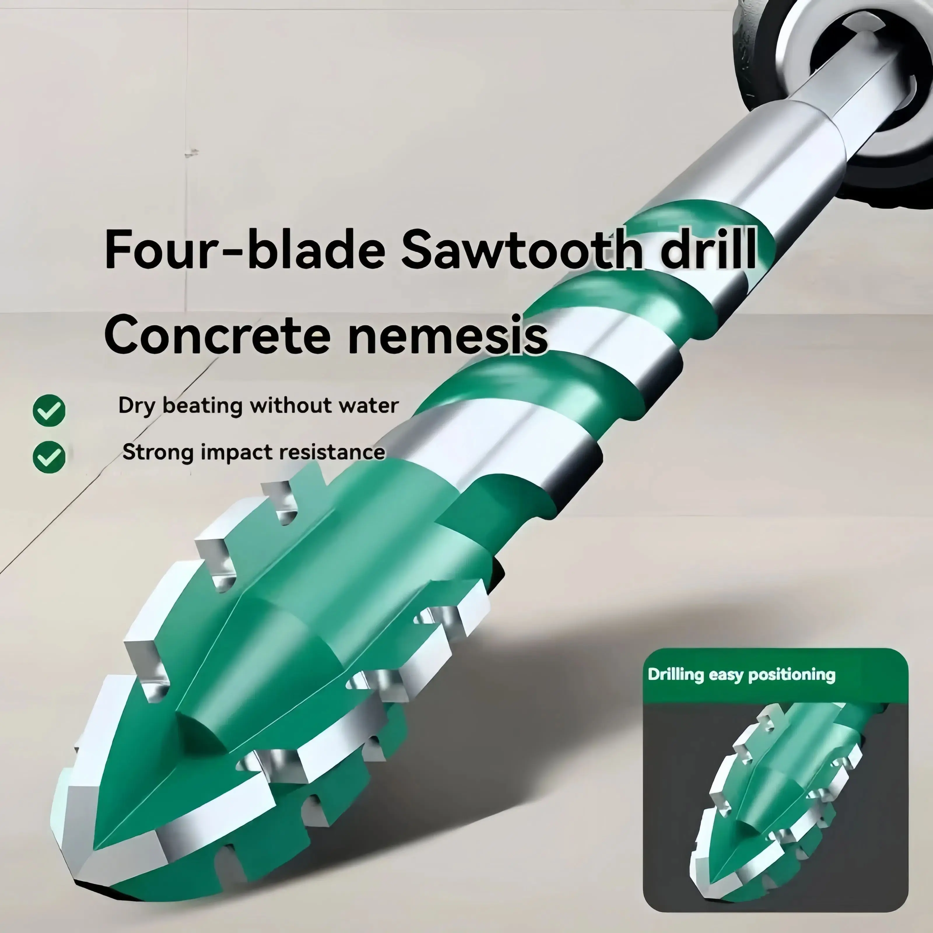 6-12mm Four-Blade Serrated Eccentric Drill Bits For Glass Tile Concrete Metal etc Drilling Tool Set Carbide Drilling Tools
6-12mm Four-Blade Serrated Eccentric Drill Bits For Glass Tile Concrete Metal etc Drilling Tool Set Carbide Drilling Tools