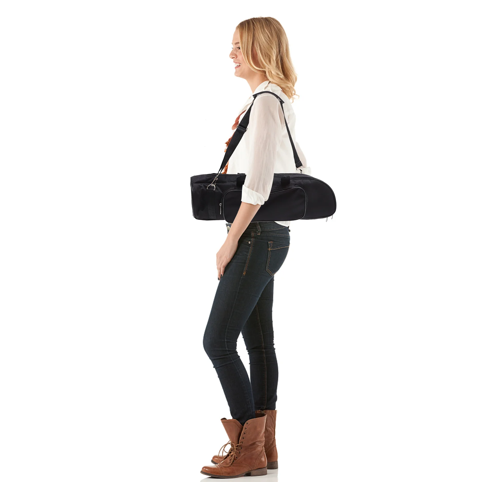 Tote Bag Small Padded Trumpet Case Holder Wear-resistant Bracket Portable Gig Black Carrying
Tote Bag Small Padded Trumpet Case Holder Wear-resistant Bracket Portable Gig Black Carrying