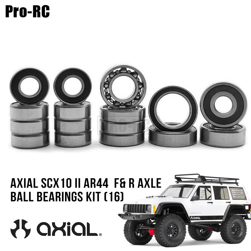 AR44 Front & Rear Axle Ball Bearings Kit for Axial 1/10 SCX10.2 SCX10 II 90046 90047 Rc Crawler Car Part
AR44 Front & Rear Axle Ball Bearings Kit for Axial 1/10 SCX10.2 SCX10 II 90046 90047 Rc Crawler Car Part