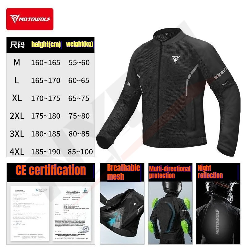 motorcycl Cycling clothes Men Summer mesh breathable motorcycle Locomotive clothes Anti-drop wear-resistant commuter equipment
motorcycl Cycling clothes Men Summer mesh breathable motorcycle Locomotive clothes Anti-drop wear-resistant commuter equipment