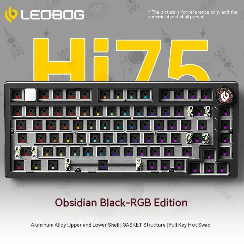 Leobog Hi75 Wirled Hot-swap Rgb Mechanical Keyboard Kit Gasket Custom Pc Keyboard Aluminum Alloy Body Gamer Accessories Laptop
Leobog Hi75 Wirled Hot-swap Rgb Mechanical Keyboard Kit Gasket Custom Pc Keyboard Aluminum Alloy Body Gamer Accessories Laptop