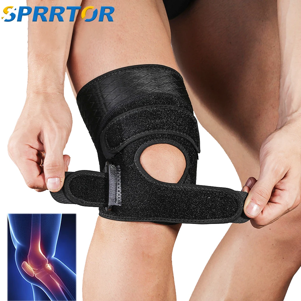 Adjustable Fitness knee Pads Sports outdoor Volleyball Knee Brace Support Belt Running Knee Protector brace Basketball Kneecap
Adjustable Fitness knee Pads Sports outdoor Volleyball Knee Brace Support Belt Running Knee Protector brace Basketball Kneecap