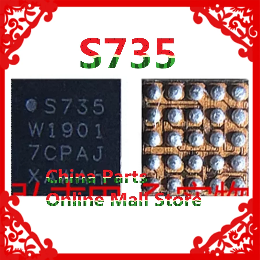 S735 S5M7350X01-6030 ET MODULATOR U1006 charging ic for samsung S10 Note 10S7 G9300 G930F
S735 S5M7350X01-6030 ET MODULATOR U1006 charging ic for samsung S10 Note 10S7 G9300 G930F
