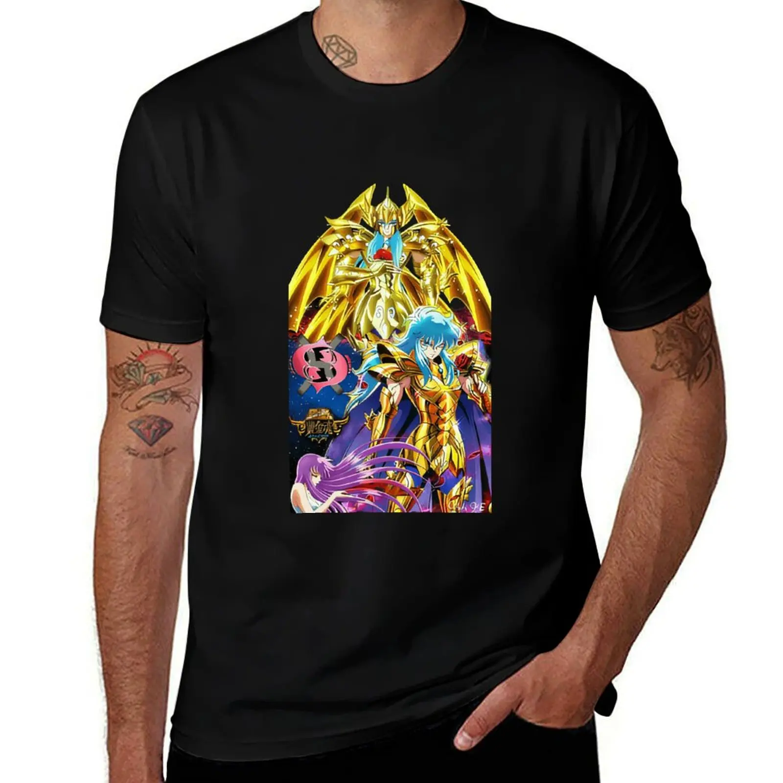 Graphic T-Shirt Lightweight Cotton Tee Plain Design for Summer Saint Seiya Gold Saint Knights of the Zodiac Pisces Aphrodite
Graphic T-Shirt Lightweight Cotton Tee Plain Design for Summer Saint Seiya Gold Saint Knights of the Zodiac Pisces Aphrodite