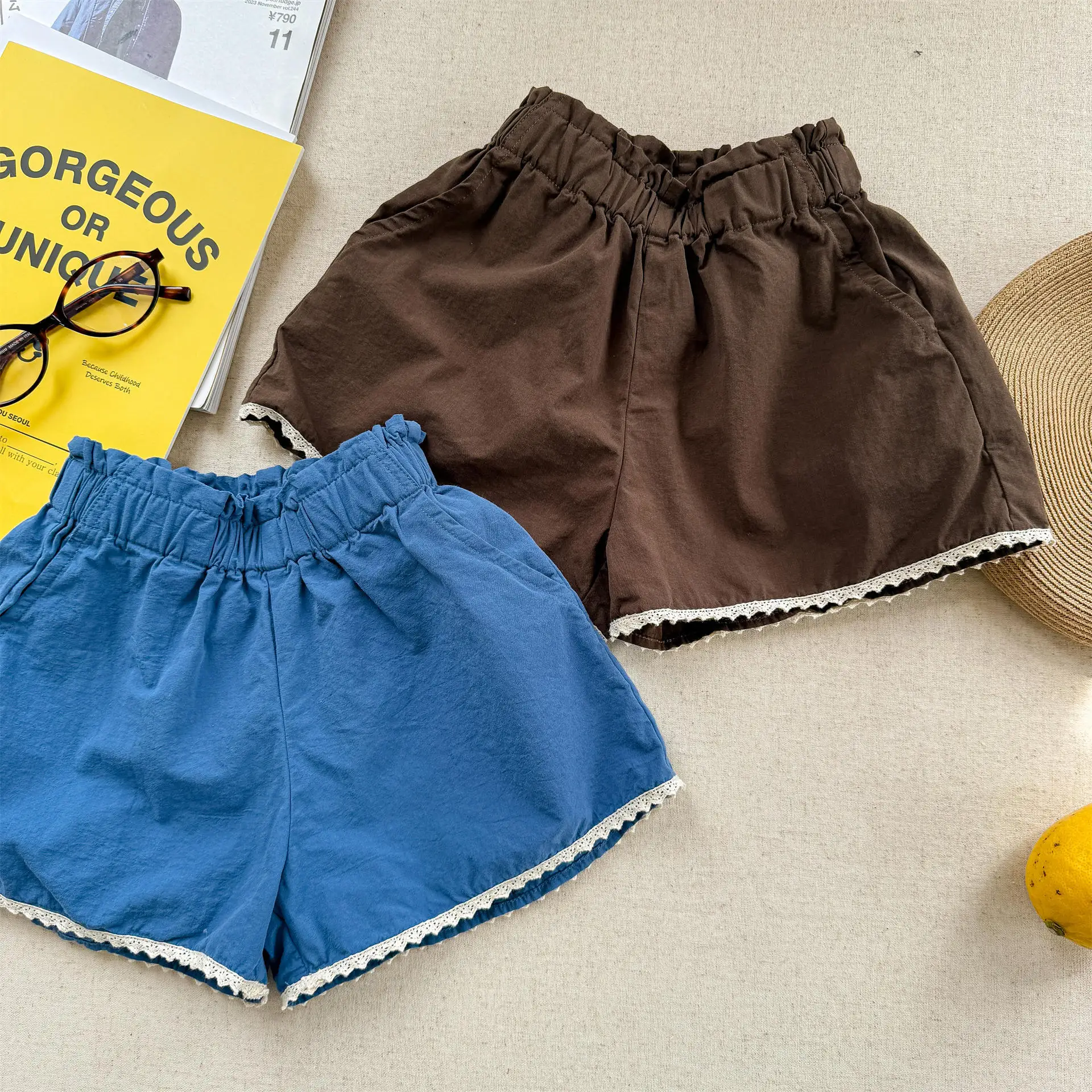 2025 Summer New Girls Lace Shorts Solid Color Children Loose Shorts Kids Casual Pants Cotton Baby Girls Thin Versatile Shorts
2025 Summer New Girls Lace Shorts Solid Color Children Loose Shorts Kids Casual Pants Cotton Baby Girls Thin Versatile Shorts
