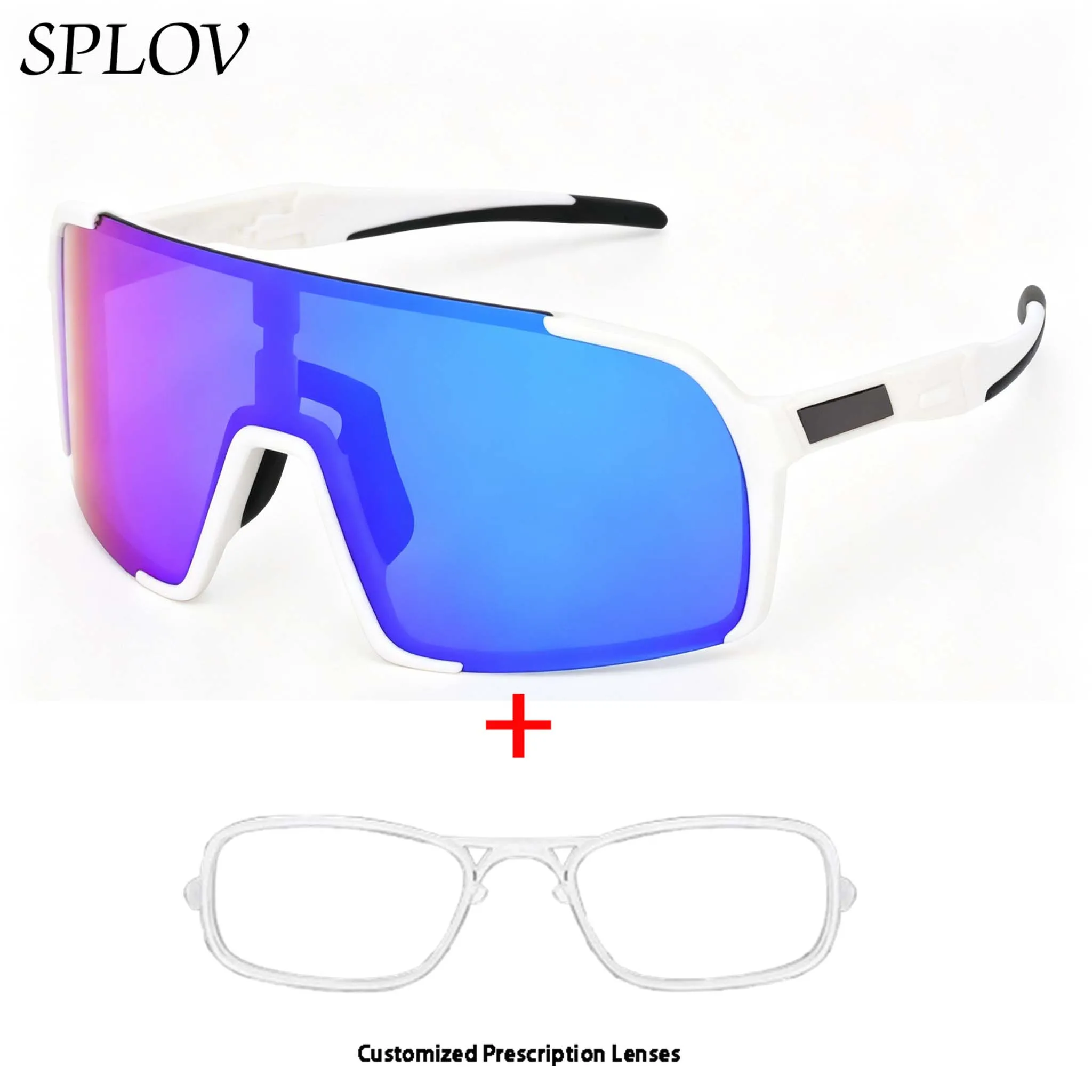 SPLOV Professional Progressive Exercise Prescription Sunglasses Customized Myopia/hyperopia Prescription Clip Sports Sunglasses
SPLOV Professional Progressive Exercise Prescription Sunglasses Customized Myopia/hyperopia Prescription Clip Sports Sunglasses