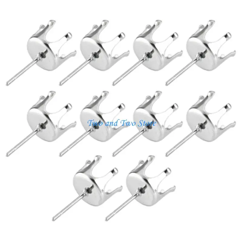 HX6F 10Pcs Fashionable Claw Earring Components With Customes Designs Accessory for Comfortable Wear In Adult Jewelry Pieces
HX6F 10Pcs Fashionable Claw Earring Components With Customes Designs Accessory for Comfortable Wear In Adult Jewelry Pieces