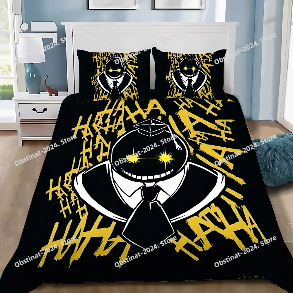 Duvet Cover Pillowcase Bedding Set Anime Assassination ClassroomS Adult Boy Girl Bedroom Decoration Children Gift Single Double
Duvet Cover Pillowcase Bedding Set Anime Assassination ClassroomS Adult Boy Girl Bedroom Decoration Children Gift Single Double