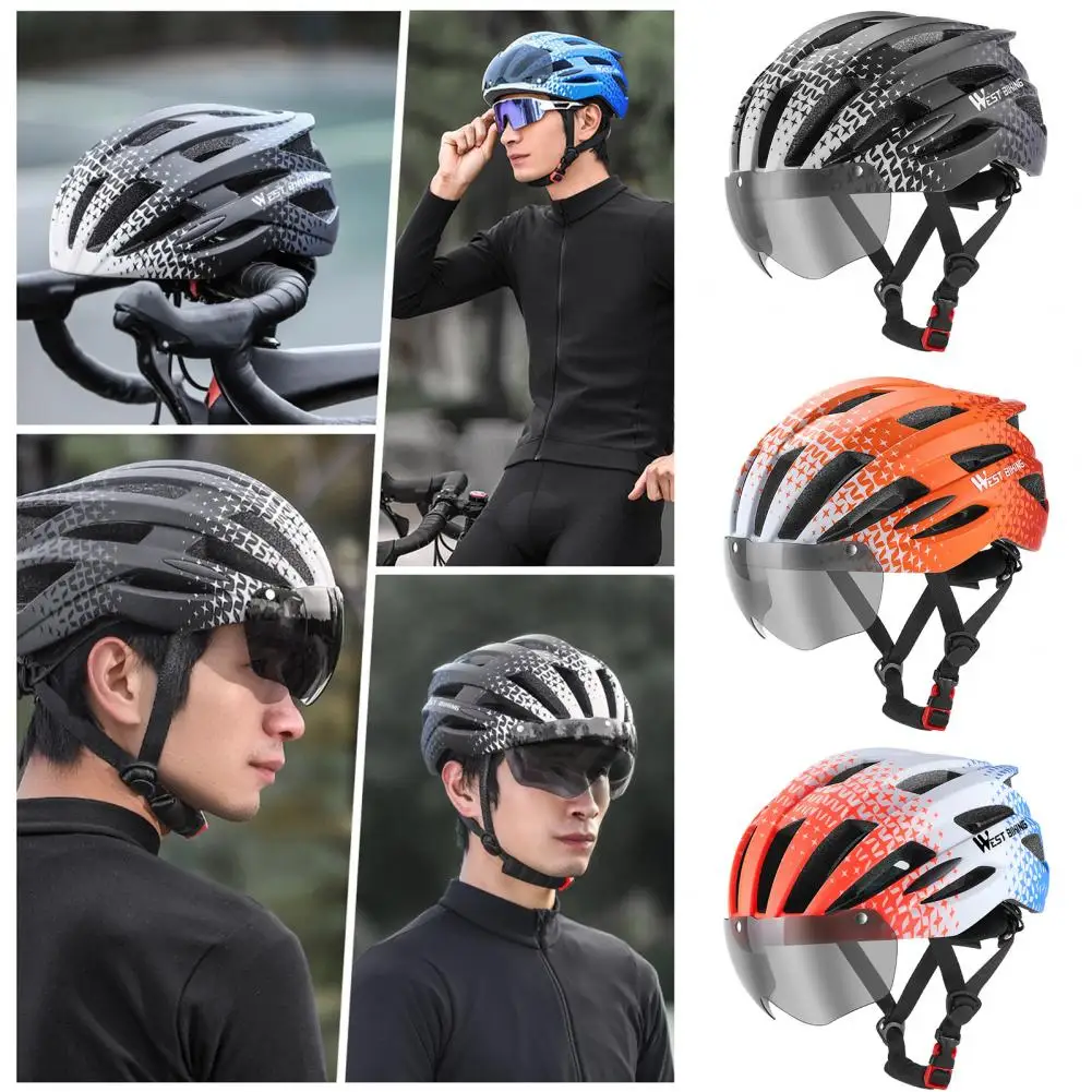 Cycling Hat Helmet Hard One-piece Design Ventilation Lightweight Clear View Bicycle Helmet Riding Supply
Cycling Hat Helmet Hard One-piece Design Ventilation Lightweight Clear View Bicycle Helmet Riding Supply