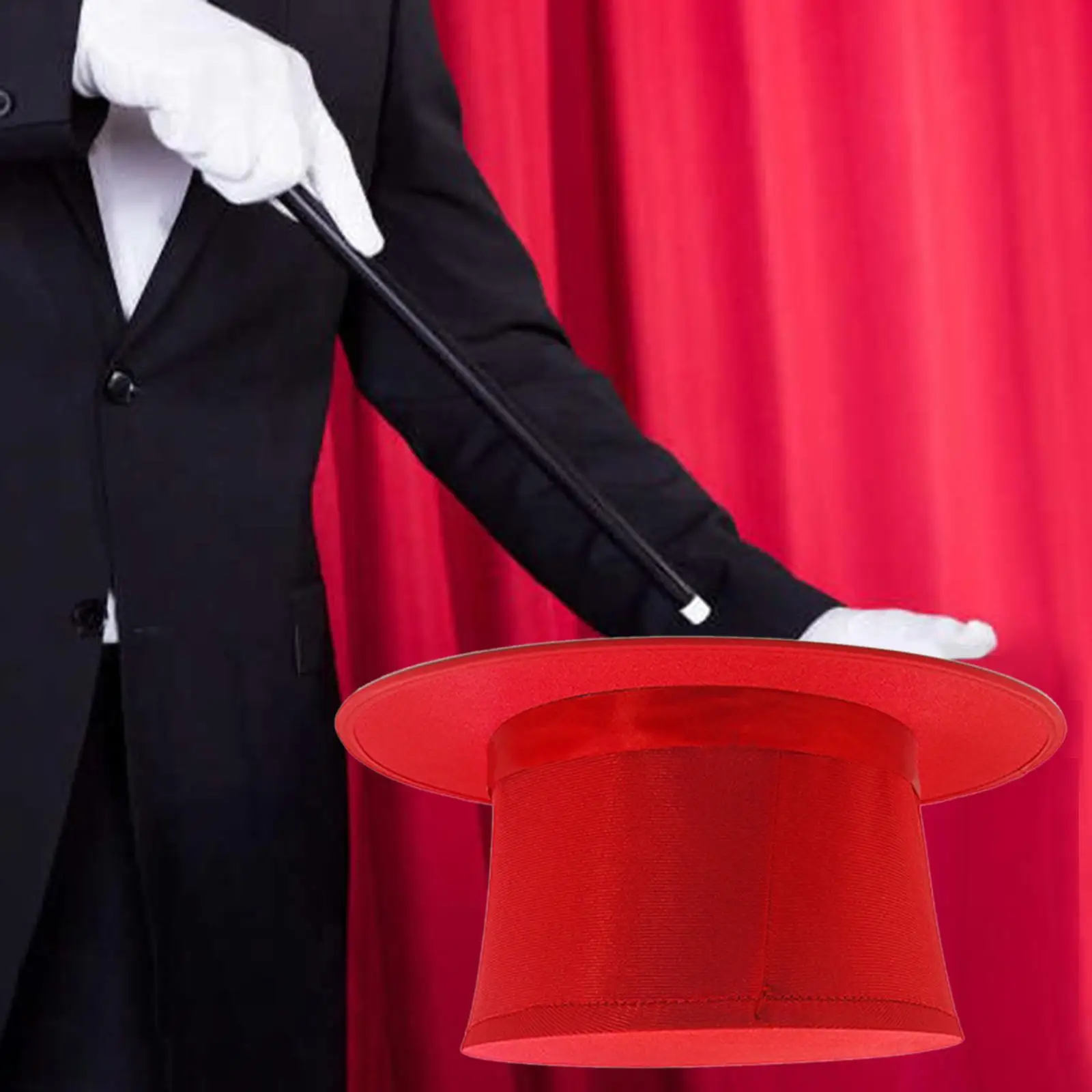 Folding spring hat Props Creative Playing Card Magician Costume Magician Top Hat magical Tricks for Halloween Children Kids
Folding spring hat Props Creative Playing Card Magician Costume Magician Top Hat magical Tricks for Halloween Children Kids