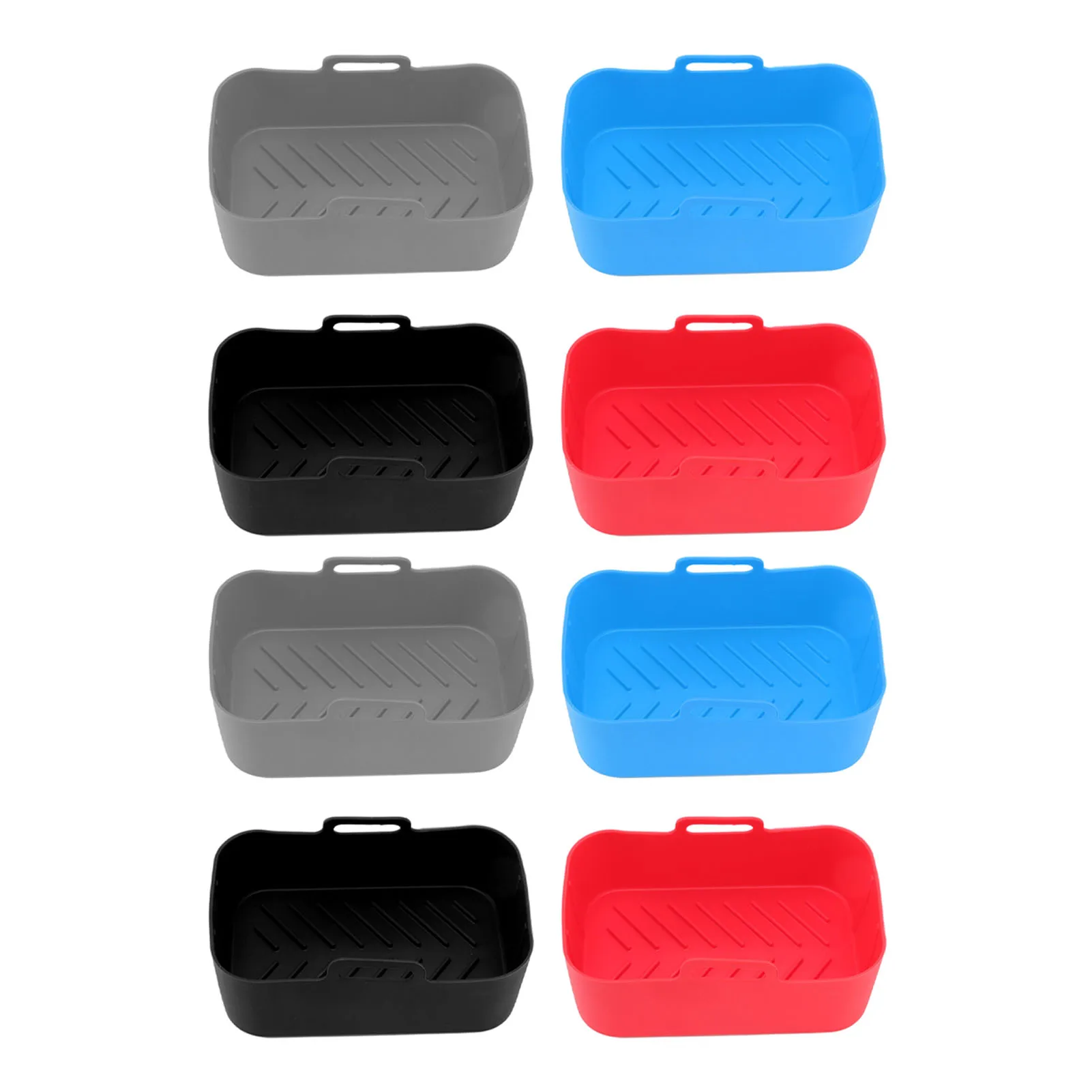 Air Oven Silicone Pot Air Oven Basket and Mat Easy To Clean Heat Resistant No BPA Non Stick Rectangular 2 Sets for Replacement
Air Oven Silicone Pot Air Oven Basket and Mat Easy To Clean Heat Resistant No BPA Non Stick Rectangular 2 Sets for Replacement