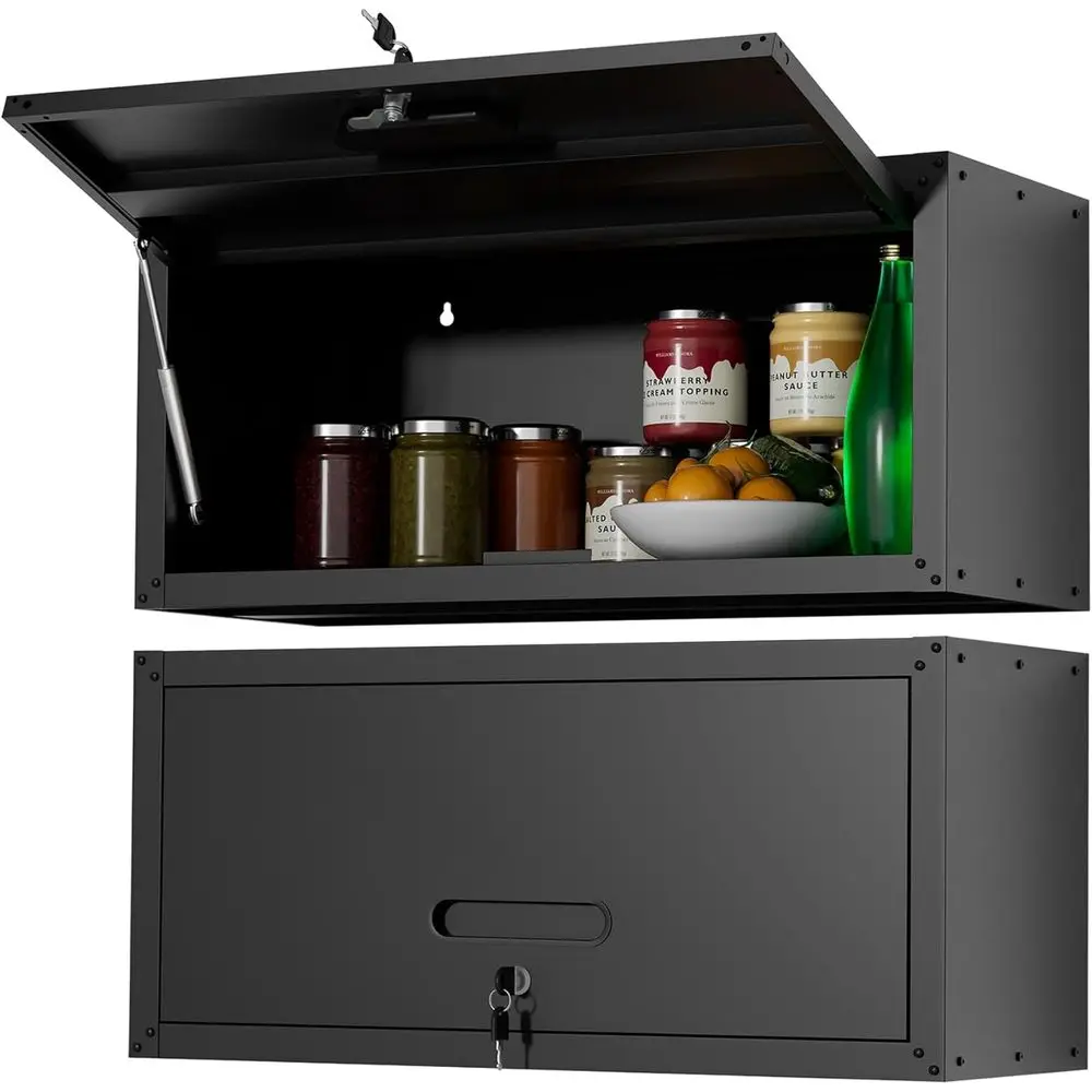 Secure Wall-Mounted Storage Cabinet with Lockable Door for Garage, Workshop, and Kitchen
Secure Wall-Mounted Storage Cabinet with Lockable Door for Garage, Workshop, and Kitchen
