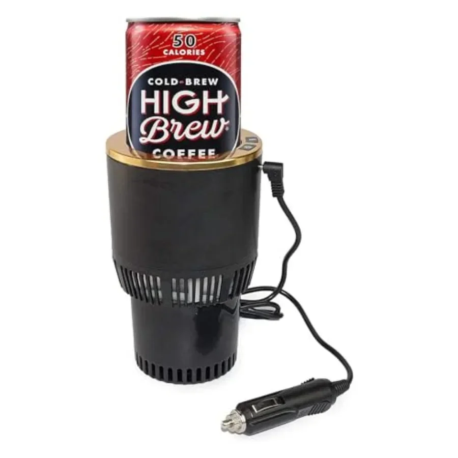 Car Cup Holder Coffee Warmer Drink Cooler 2-in-1 Truck Caned Drink Holder Gift for Car Lover 12V, Black with Gold
Car Cup Holder Coffee Warmer Drink Cooler 2-in-1 Truck Caned Drink Holder Gift for Car Lover 12V, Black with Gold