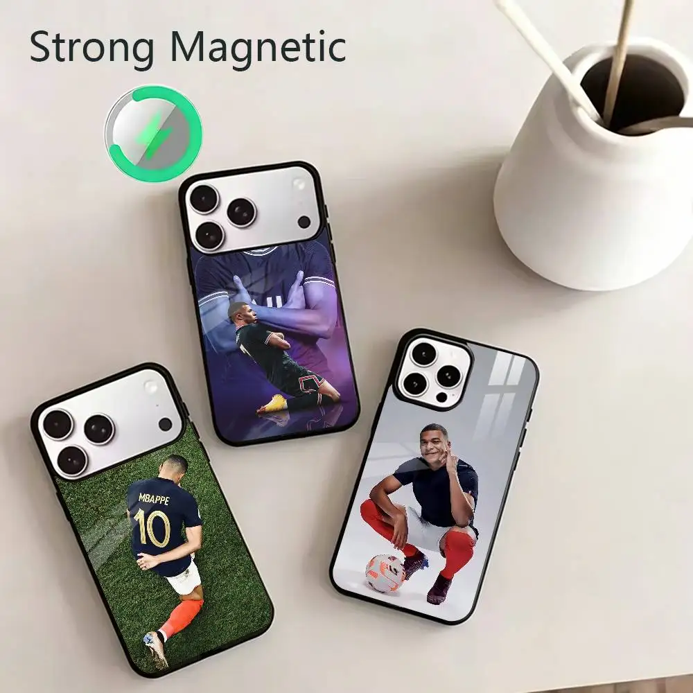 Kyks MBaby M-Mbappe Phone Case For iPhone17,16,15,14,13,12,11 Plus,Pro,Max Magnetic with Wireless Charging
Kyks MBaby M-Mbappe Phone Case For iPhone17,16,15,14,13,12,11 Plus,Pro,Max Magnetic with Wireless Charging