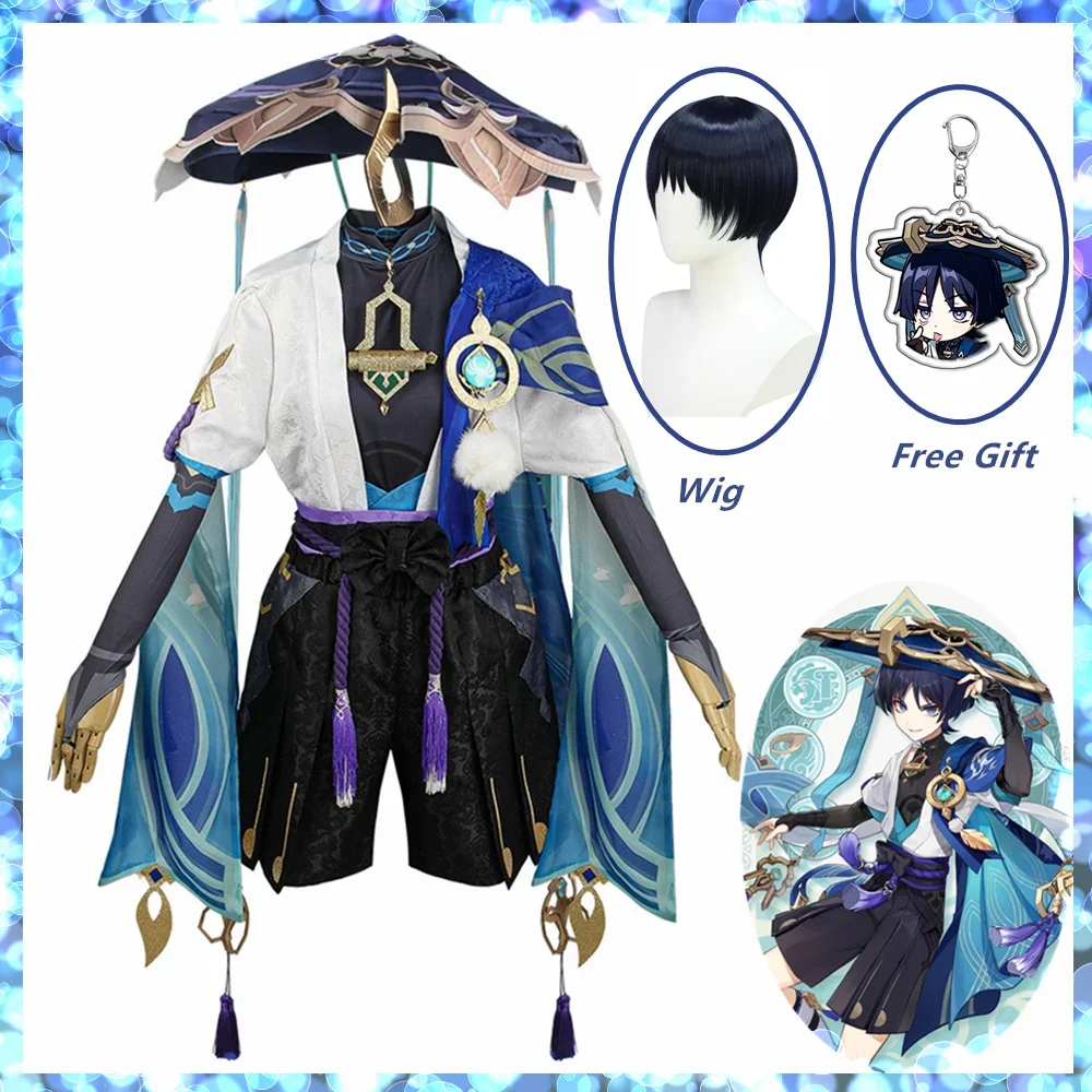Scaramouche Kunikuzushi Balladeer Wanderer Cosplay Costume Suit Hat Halloween Costume Anime Clothes For Comic Cn
Scaramouche Kunikuzushi Balladeer Wanderer Cosplay Costume Suit Hat Halloween Costume Anime Clothes For Comic Cn