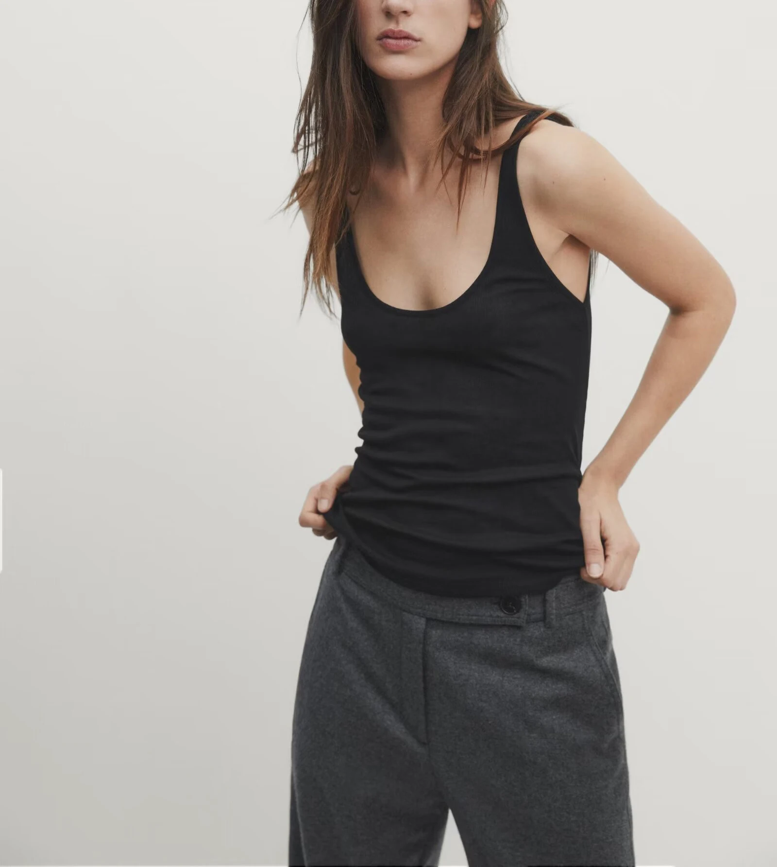 Spring New Arrival Women's Basic Sle U-Ne Svel Vest Top Versatile Polyester Fiber Commute Sle Regular Length
Spring New Arrival Women's Basic Sle U-Ne Svel Vest Top Versatile Polyester Fiber Commute Sle Regular Length