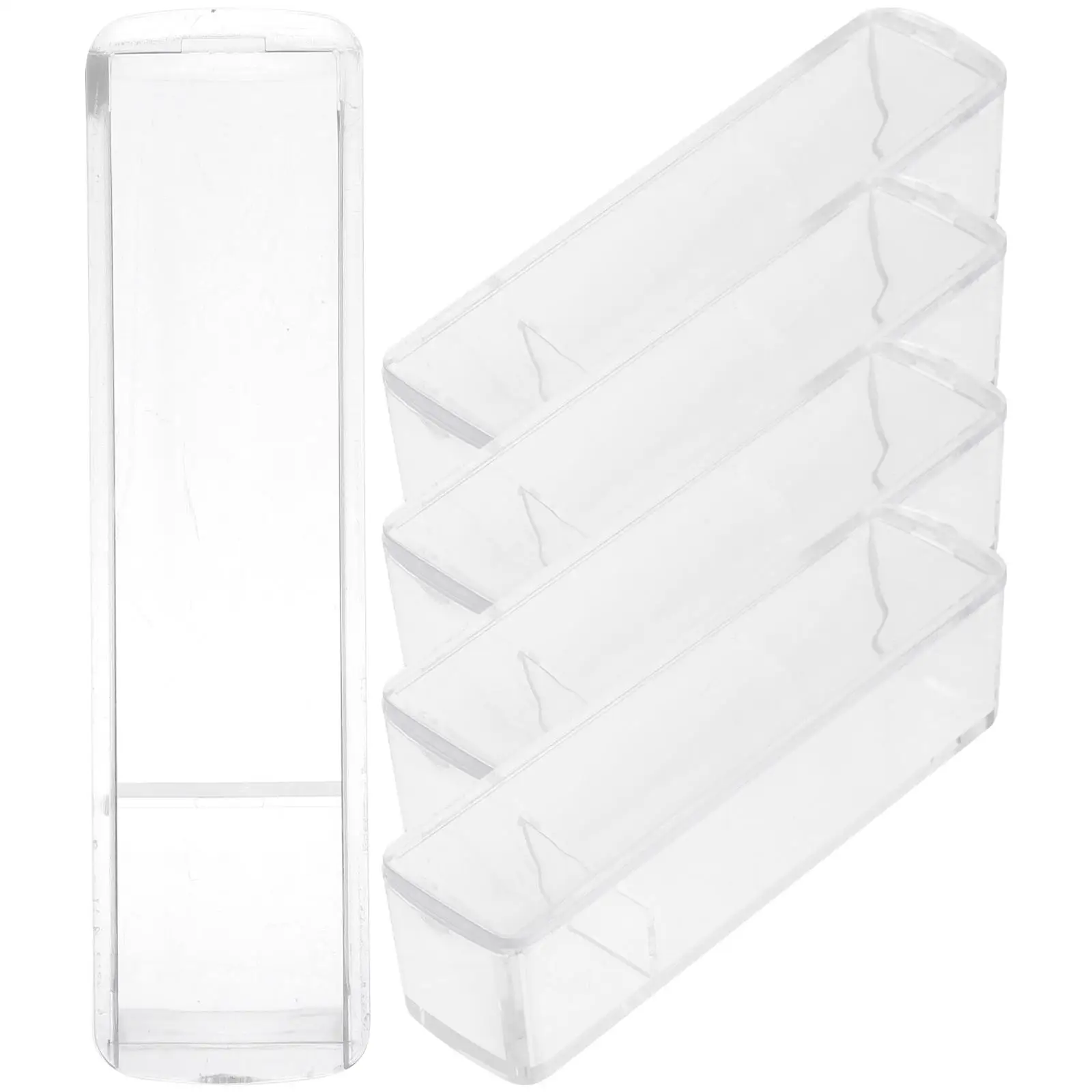 5 Pcs Stamper Storage Box Durable Plastic Waterproof Design Practical Financial Seal Container Rectangular Box Office Use
5 Pcs Stamper Storage Box Durable Plastic Waterproof Design Practical Financial Seal Container Rectangular Box Office Use