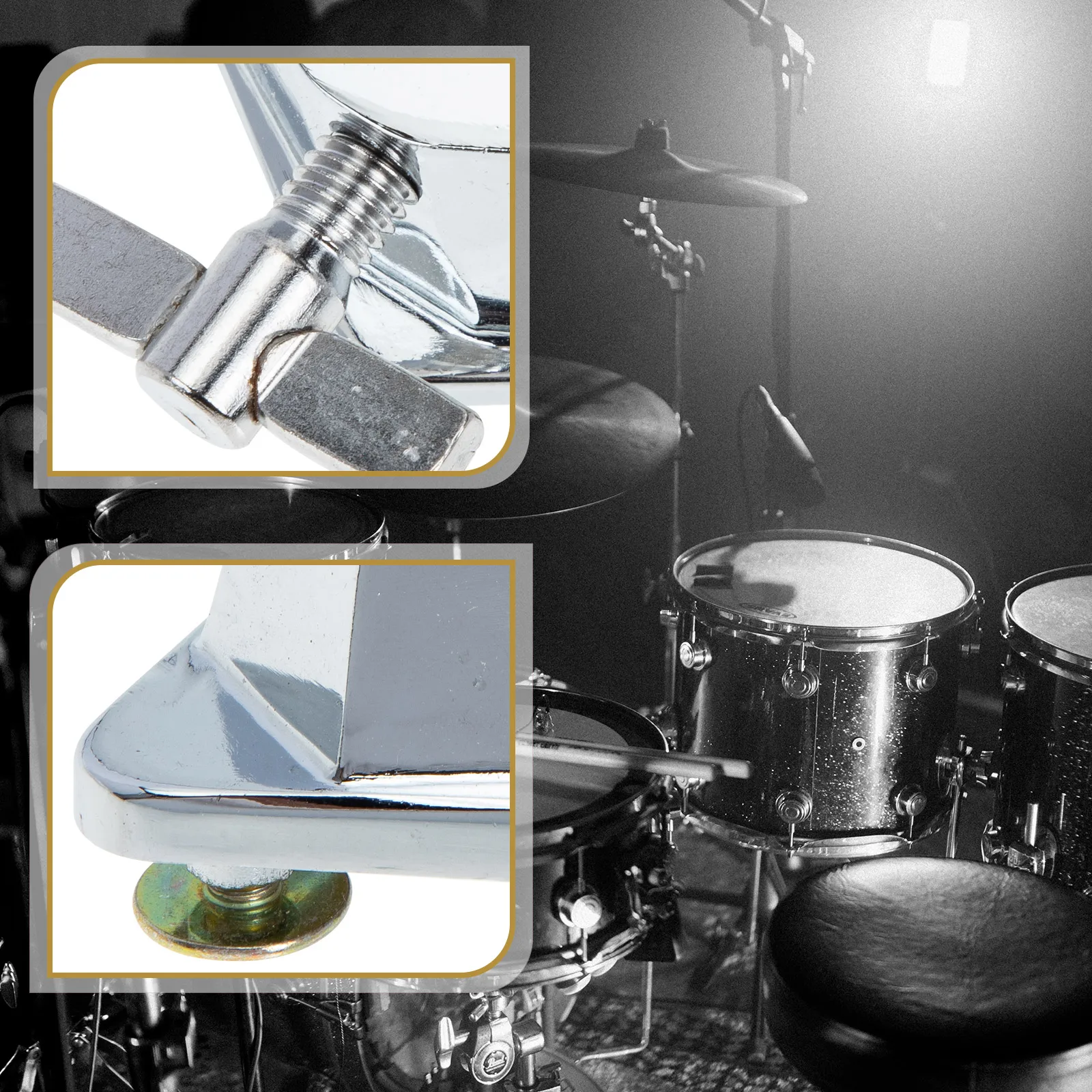 Component Bottom Drum Leg Seat Mount Bracket Alloy Instrument Parts and Accessories
Component Bottom Drum Leg Seat Mount Bracket Alloy Instrument Parts and Accessories