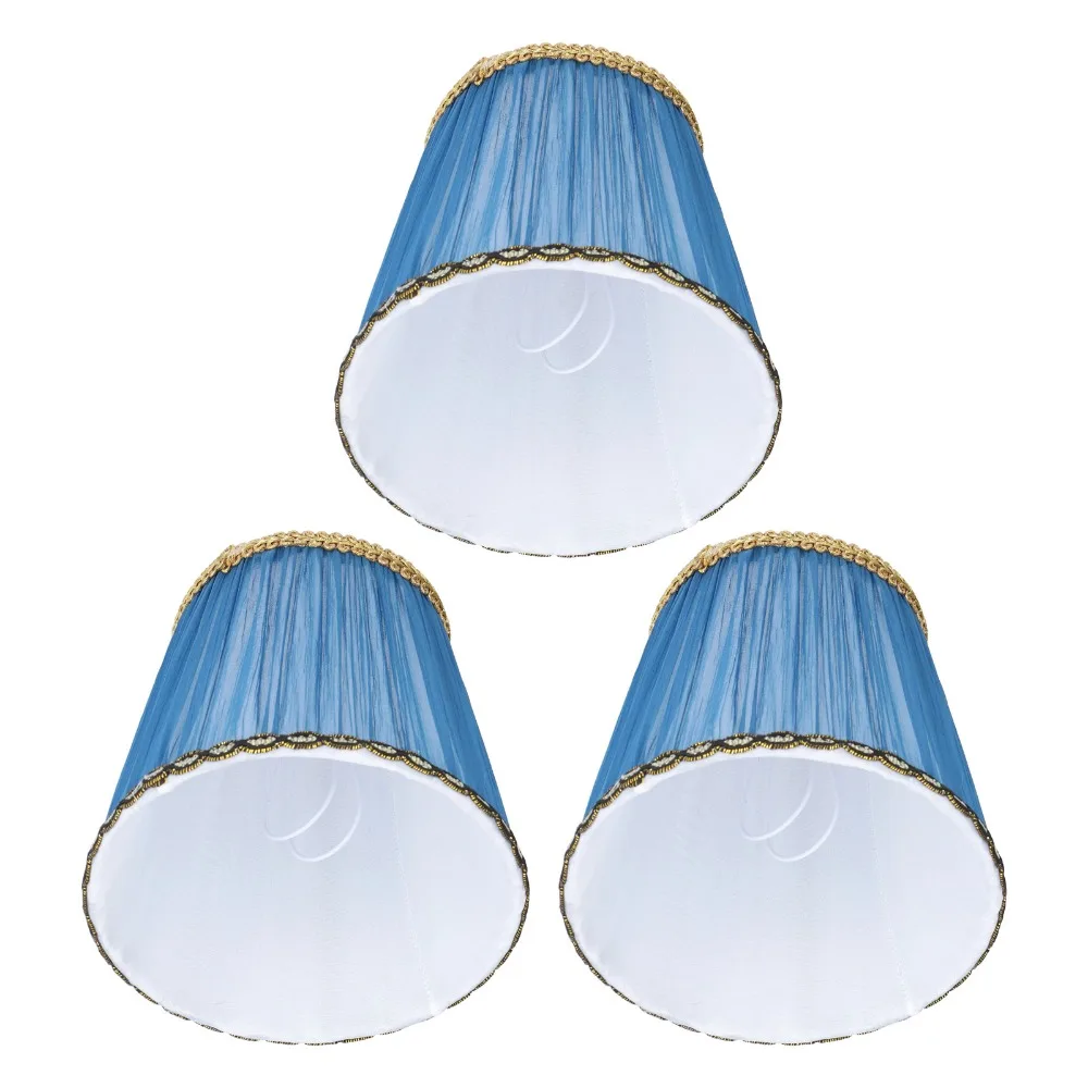 3PCS Modern Fabric Lampshade Clip On Design 5.1 inch Height Chandelier Lamp Shades Lamp Cover Table Lamp
3PCS Modern Fabric Lampshade Clip On Design 5.1 inch Height Chandelier Lamp Shades Lamp Cover Table Lamp
