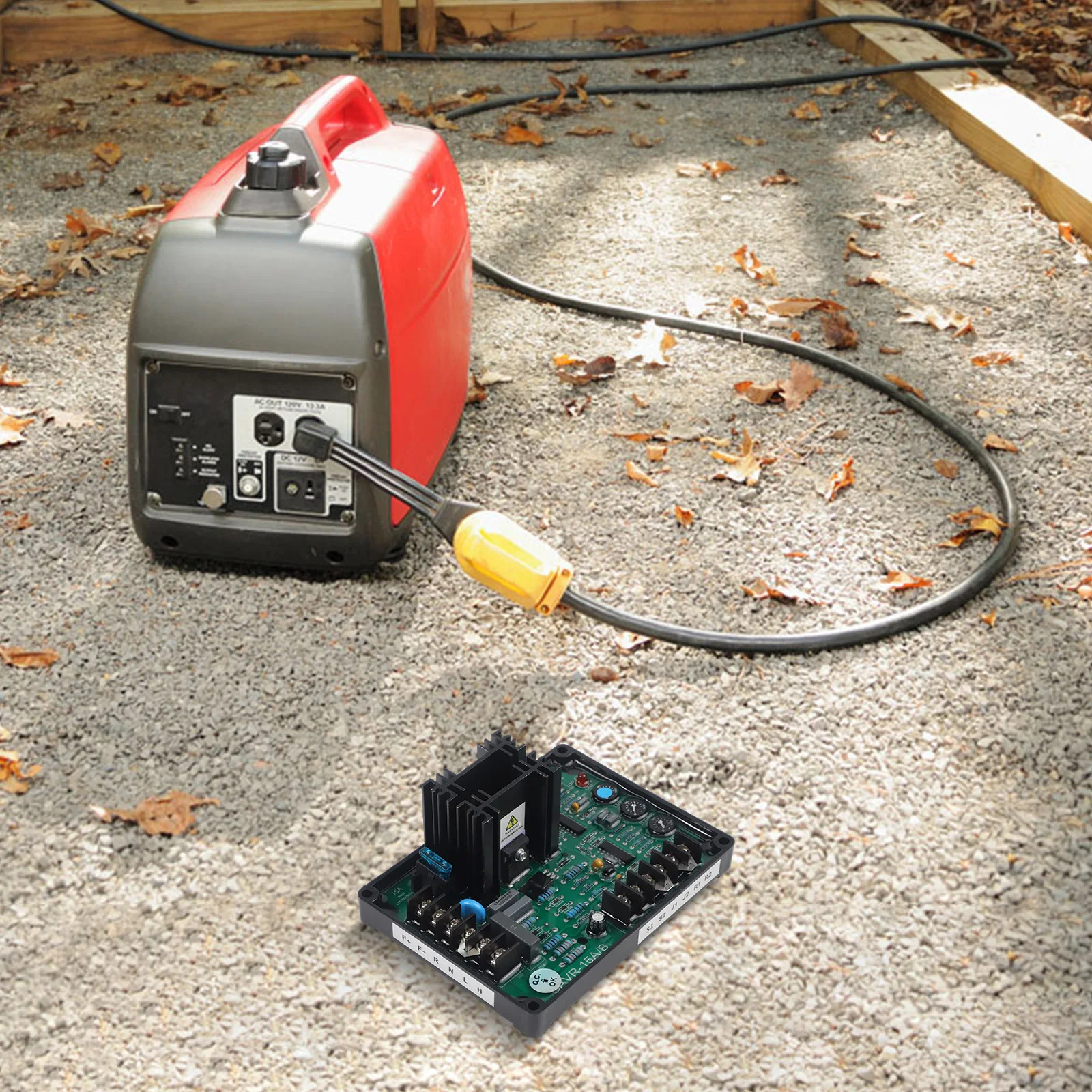 GAVR-15B For Generators AVR GAVR-15B Generator Maintenance 15.5*10*5 Mm Adjustable Voltage Regulation Low Speed Protection
GAVR-15B For Generators AVR GAVR-15B Generator Maintenance 15.5*10*5 Mm Adjustable Voltage Regulation Low Speed Protection