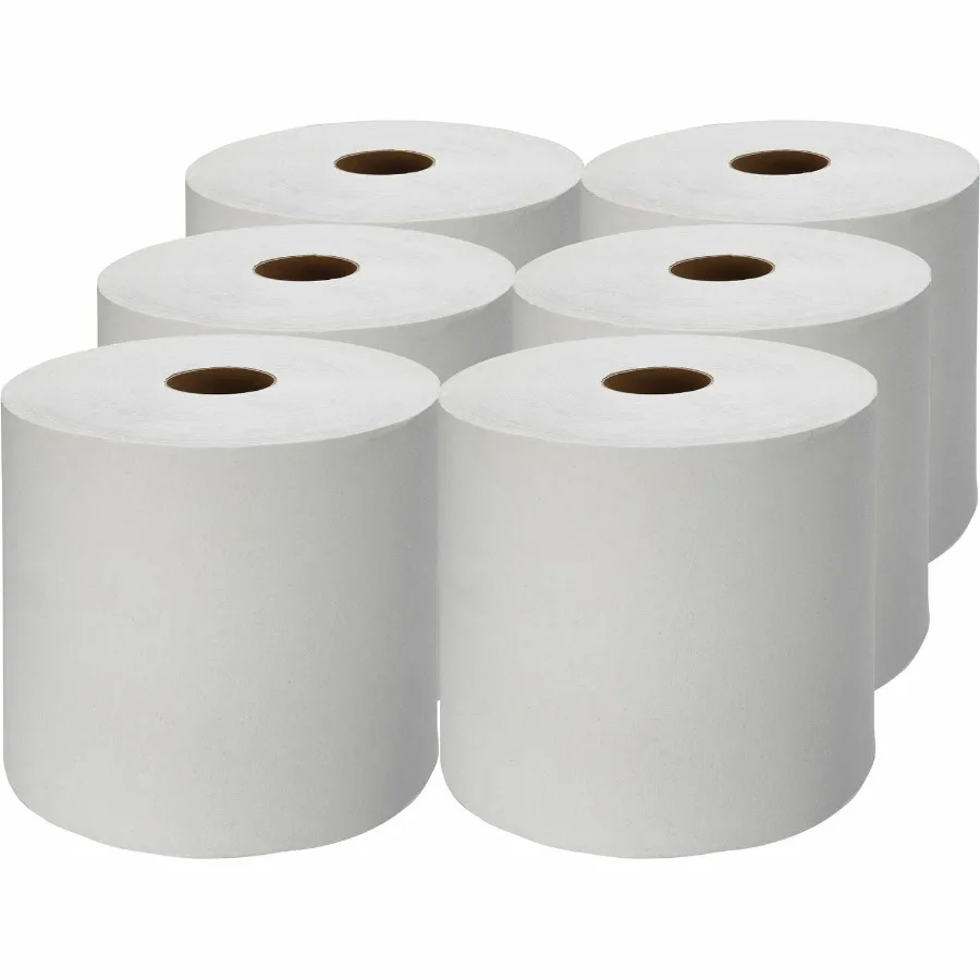 Genuine Joe GJO22900 Hardwound Roll Paper Towels 6 Carton White
Genuine Joe GJO22900 Hardwound Roll Paper Towels 6 Carton White