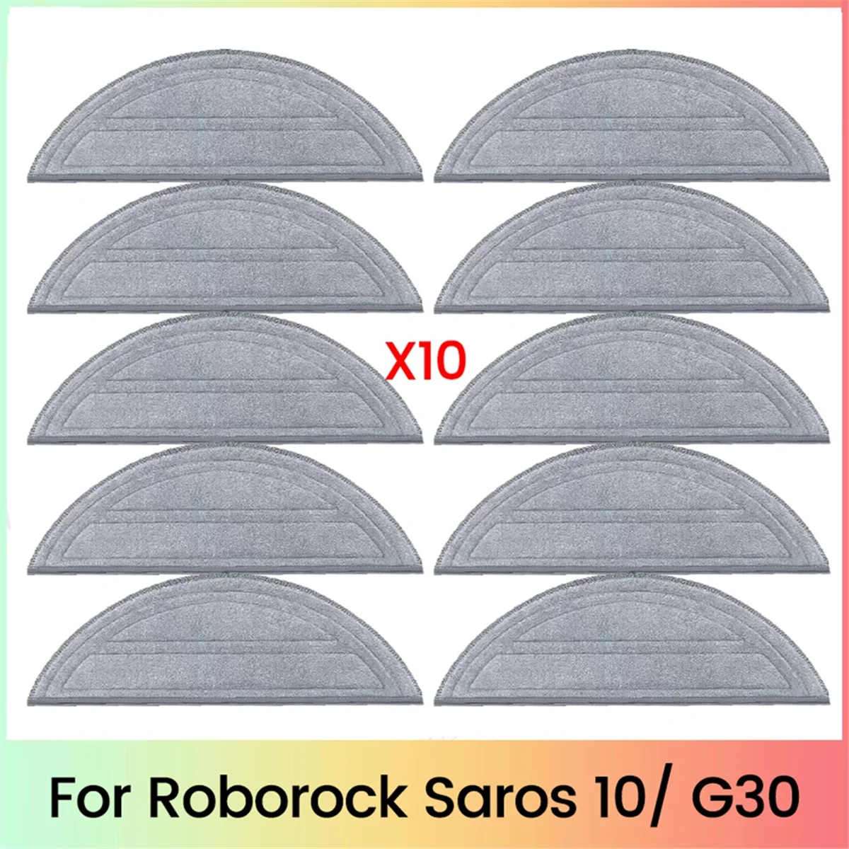 Замена подушечек для швабры CHFL для робота-пылесоса Roborock Saros 10/G30, многоразовые моющиеся аксессуары для ткани для мытья полов, 10 шт.
Замена подушечек для швабры CHFL для робота-пылесоса Roborock Saros 10/G30, многоразовые моющиеся аксессуары для ткани для мытья полов, 10 шт.