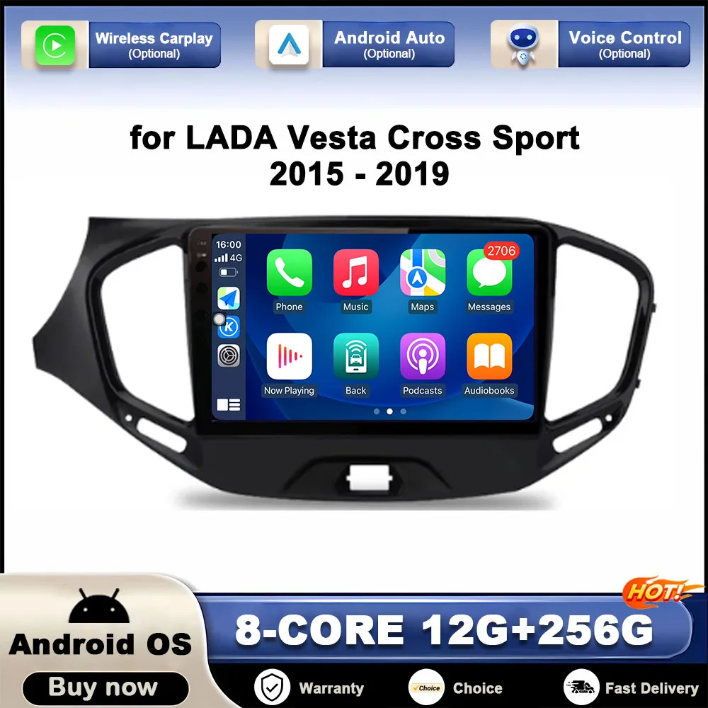 for LADA Vesta Cross Sport 2015 - 2019 Android OS GPS Navigation 9 inch Car Multimedia Video Player Stereo DSP Touch Screen WiFi
for LADA Vesta Cross Sport 2015 - 2019 Android OS GPS Navigation 9 inch Car Multimedia Video Player Stereo DSP Touch Screen WiFi