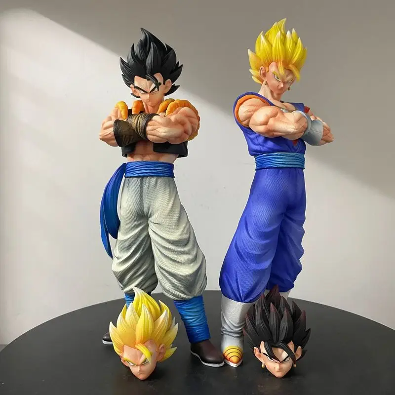 Gogeta Vegetto Figuras Dragon Ball Z Action Figure Manga DBZ Figurine GK Statue Model Ornament 26cm Anime Peripheral Toys Gift
Gogeta Vegetto Figuras Dragon Ball Z Action Figure Manga DBZ Figurine GK Statue Model Ornament 26cm Anime Peripheral Toys Gift