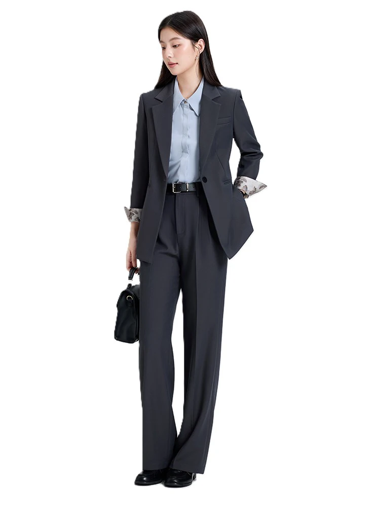 Fashion Women's Pant Suit Black Office Ladies Work 2 Piece Set Female Formal Blazer Jacket And Trouser
Fashion Women's Pant Suit Black Office Ladies Work 2 Piece Set Female Formal Blazer Jacket And Trouser