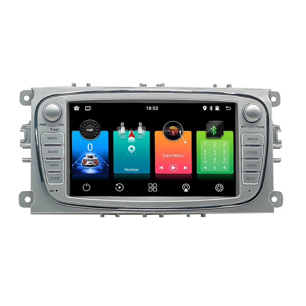 ZYCGOTEC 7-дюймовый автомобильный Android-радио мультимедиа для Ford Focus 2 S-Max 2009-2011, плеер Carplay, WIFI, GPS-навигация
ZYCGOTEC 7-дюймовый автомобильный Android-радио мультимедиа для Ford Focus 2 S-Max 2009-2011, плеер Carplay, WIFI, GPS-навигация