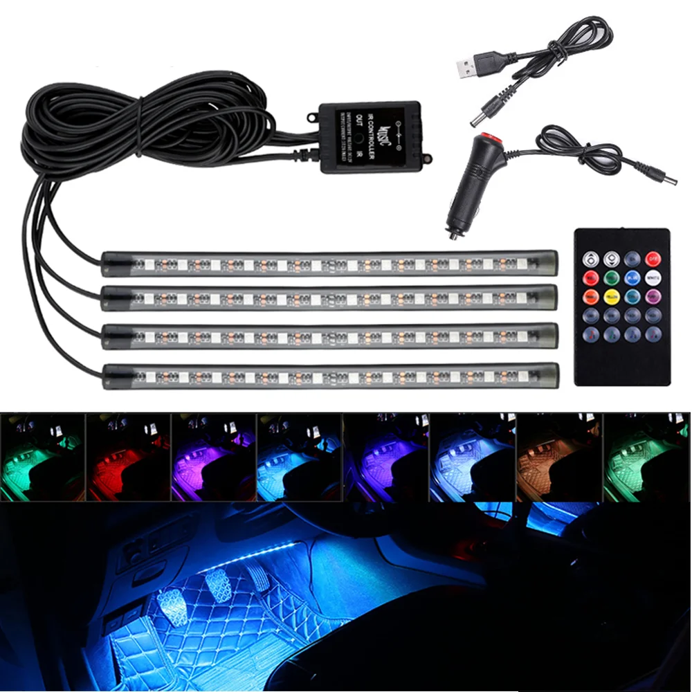 Car Interior Atmosphere Decoration Light Adjustabl RGB Music Automotive LED Lamp Strap Auto Accessories for Chassis Family Party
Car Interior Atmosphere Decoration Light Adjustabl RGB Music Automotive LED Lamp Strap Auto Accessories for Chassis Family Party