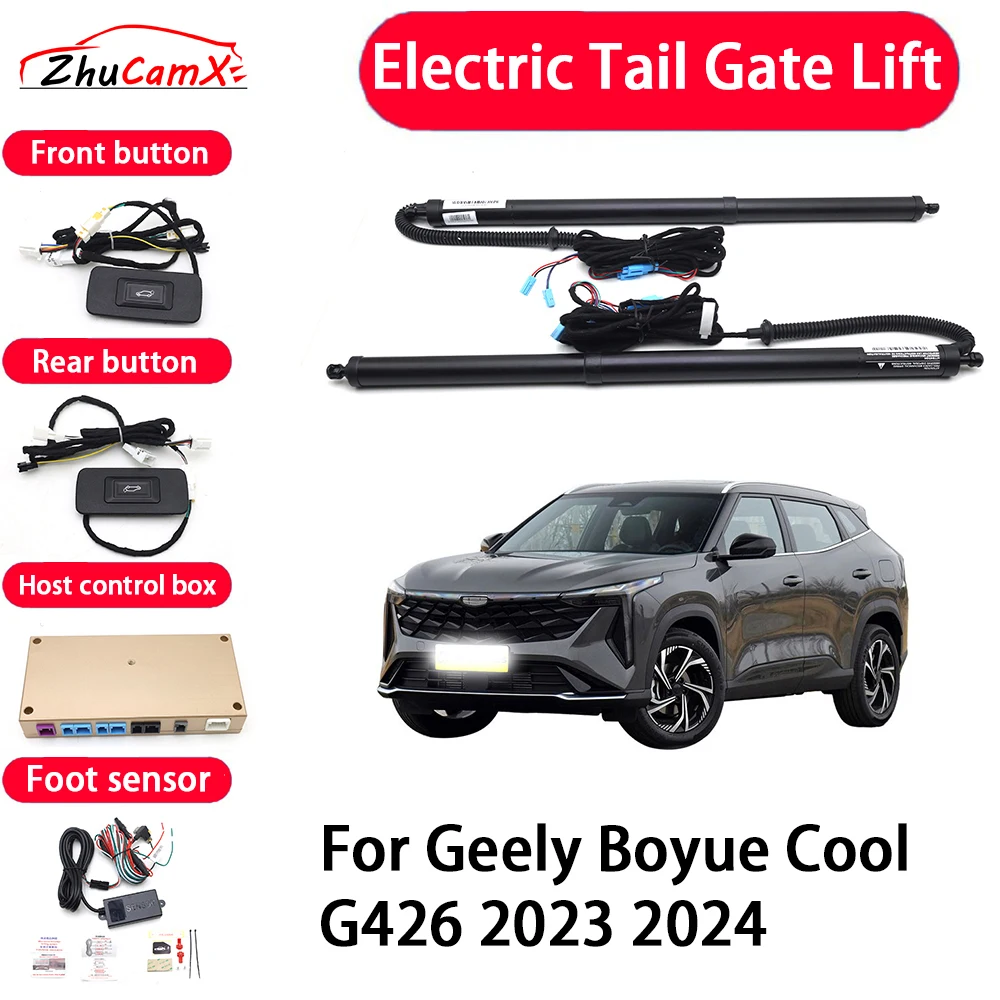 ZhuCamX Car Automatic Electric Tail Gate Lift Tailgate Assist System for Geely Boyue Cool G426 2023 2024
ZhuCamX Car Automatic Electric Tail Gate Lift Tailgate Assist System for Geely Boyue Cool G426 2023 2024