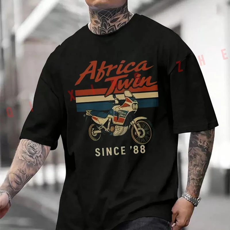 New Hot Motorcycle Cycling Men's Fashionable Printed T-Shirt Short Sleeve Exquisite Design Essential High Quelity O-neck T Shirt
New Hot Motorcycle Cycling Men's Fashionable Printed T-Shirt Short Sleeve Exquisite Design Essential High Quelity O-neck T Shirt