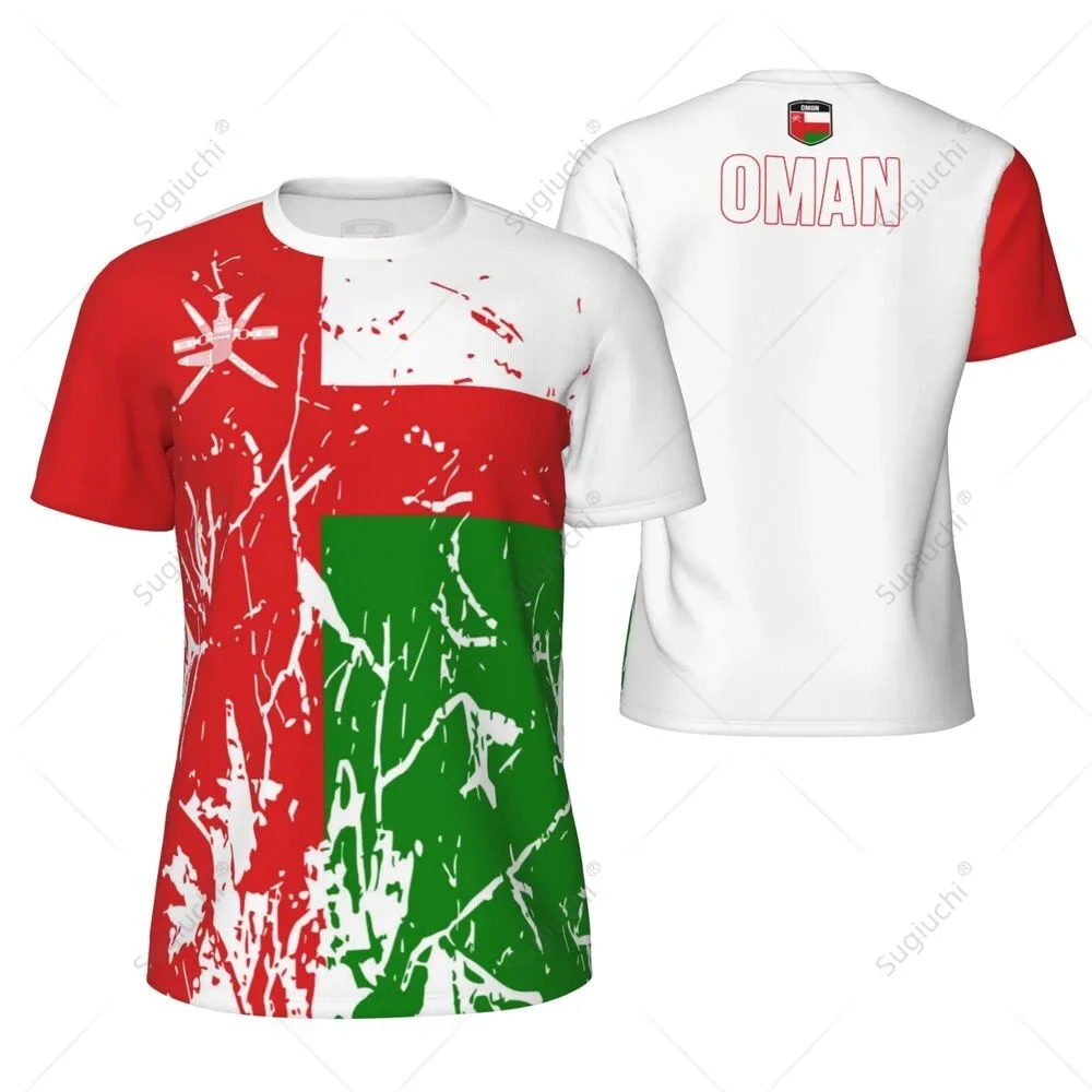 OMAN Flag 3D Print Sport Quick-dry Breathable Men T-shirt Outdoor Loose Casual Team Jersey Short-sleeve Parent-child Top Clothes
OMAN Flag 3D Print Sport Quick-dry Breathable Men T-shirt Outdoor Loose Casual Team Jersey Short-sleeve Parent-child Top Clothes