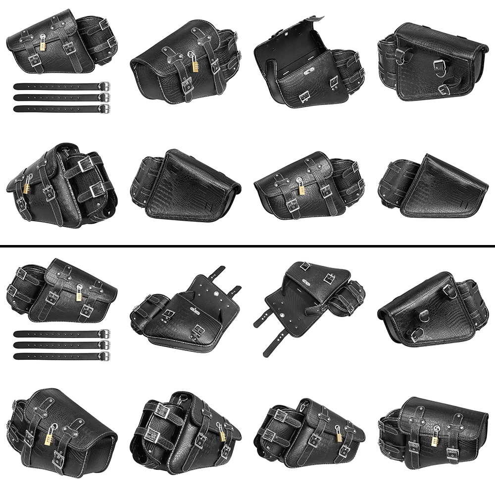 Motorcycle Saddlebags Side Tool Bag PU Leather Luggage Saddle Bag Fit For Harley Sportster XL 883 Hugger Sportster Universal
Motorcycle Saddlebags Side Tool Bag PU Leather Luggage Saddle Bag Fit For Harley Sportster XL 883 Hugger Sportster Universal
